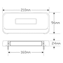 LED Autolamps 210BARLP2 Stop/Tail/Indicator/Licence Lamp w/ Reflector